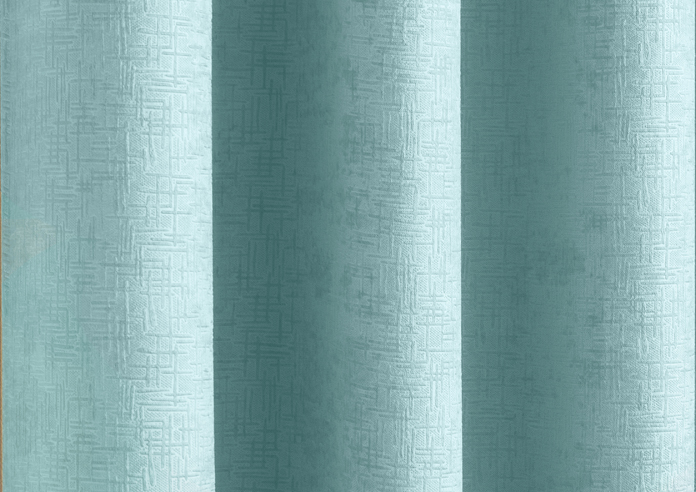 Vogue Eyelet, Sky Blue - Ready Made Curtains - Image 5